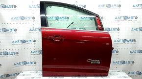 Дверь в сборе передняя правая Ford C-max MK2 13-18 keyless, Energi, красный RR, тычки