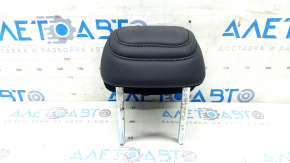 Подголовник 2 ряда правый Mazda CX-30 20-26 кожа черная, темно коричневая строчка