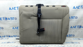 Spătar banchetă spate stânga pentru Ford Focus mk3 15-18, material textil gri, cu curea, îndoit