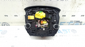 Подушка безопасности airbag в руль водительская Audi Q5 80A 18-21 серая, тип 1, царапины, под чистку
