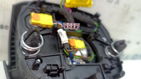 Подушка безопасности airbag в руль водительская Audi Q5 80A 18-21 серая, тип 1, царапины, под чистку
