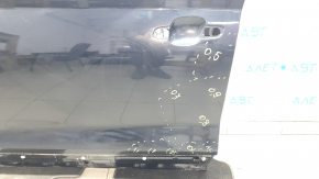 Дверь голая передняя левая Audi Q5 80A 18-24 синий LX5R, крашена 0,25-1,95, после ремонта