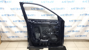 Дверь голая передняя левая Audi Q5 80A 18-24 синий LX5R, крашена 0,25-1,95, после ремонта