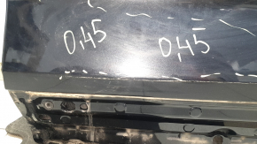 Дверь голая задняя левая Audi Q5 80A 18-24 синий LX5R, крашена 0,20-0,45, царапины