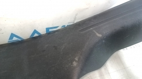 Ornament prag interior spate stânga pentru Audi A4 B8 08-16 sedan, negru, zgârieturi