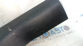 Ornament prag interior spate stânga pentru Audi A4 B8 08-16 sedan, negru, zgârieturi