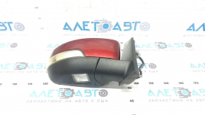 Зеркало боковое правое в сборе Ford C-max MK2 17-18 9 пинов, поворотник, подсветка, подогрев, красное