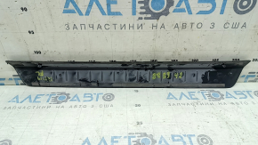 Ornamente prag exterior Audi Q5 80A 18-24 negre și cromate, zgârieturi