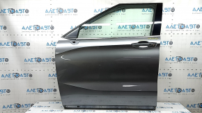 Ansamblu ușă stânga față fără cheie Mitsubishi Outlander 22-25, grafit U17, fără ornament inferior, zgârieturi pe ornament