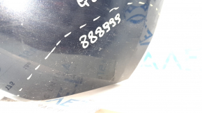 Бампер задний голый нижняя часть Audi Q5 80A 18-20 синий, царапина, сломано крепление, песок
