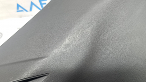 Ornamente stâlp spate negru pentru Mitsubishi Outlander 22-25, stânga, pentru 3 rânduri de scaune, cu dop, uzat, crăpat în suport