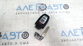 Ключ Audi A4 B8 08-16 smart 4 кнопки, тычки