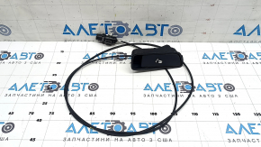 Maneră de coborâre scaun spate dreapta Mitsubishi Outlander 22-25, neagră, cu cablu