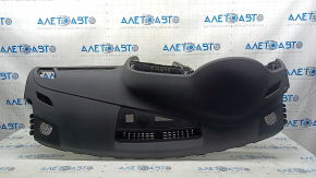 Торпедо передняя панель с AIRBAG Audi A4 B8 13-16 черная рест, царапины, ржавый пиропатрон