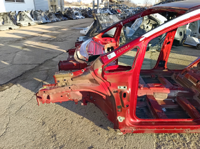 Четверть передняя левая Ford C-max MK2 13-18 на кузове, красная