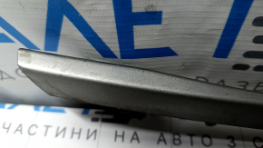 Ornament consolă centrală superioară, partea stângă, Nissan Altima 13-15, gri, zgârieturi