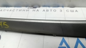Ornament consolă centrală superioară, partea stângă, Nissan Altima 13-15, gri, zgârieturi