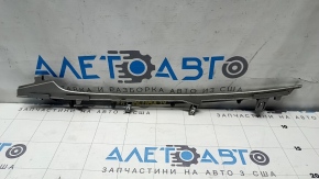 Ornament consolă centrală superioară, partea stângă, Nissan Altima 13-15, gri, zgârieturi