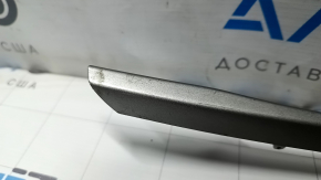 Накладка центральной консоли боковая правая Nissan Altima 13-15 верхняя, серая, царапины