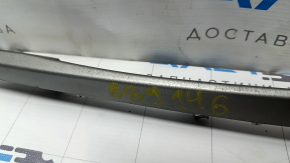 Накладка центральной консоли боковая правая Nissan Altima 13-15 верхняя, серая, царапины