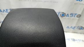 Накладка центральной консоли задняя Nissan Altima 13-18 черная, царапина