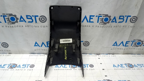 Накладка центральной консоли задняя Nissan Altima 13-18 черная, царапина