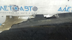 Защита днища правая Audi Q5 80A 18-24 примята, надрывы
