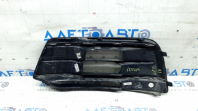 Решетка переднего бампера правая Audi Q5 80A 18-20 с хромом, песок
