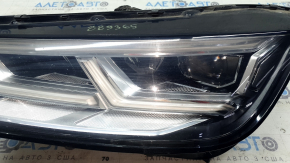 Фара передняя левая в сборе Audi Q5 80A 18-20 LED, песок, потертость