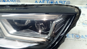 Фара передняя левая в сборе Audi Q5 80A 18-20 LED, песок, потертость
