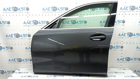 Дверь в сборе передняя левая BMW 3 G20 19-26 графит B39, вмятина, тычка, царапины на накладке