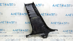Ornamente montan central dreapta jos Honda Civic X FC 16-21 4D, negre, zgârieturi
