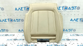 Подушка водительского сиденья BMW 3 G20 19-22 кожа бежевая Canberra Beige, потрескана