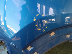 Четверть крыло задняя правая Hyundai Tucson 19-21 отпилена, синяя, тычки