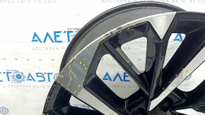 Диск колесный R20х8J ET35 Mitsubishi Outlander 22-26 черный с хромом, бордюрка