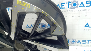 Диск колесный R20х8J ET35 Mitsubishi Outlander 22-26 черный с хромом, бордюрка