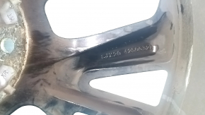 Диск колесный R20х8J ET35 Mitsubishi Outlander 22-26 черный с хромом, бордюрка