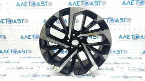 Диск колесный R20х8J ET35 Mitsubishi Outlander 22-26 черный с хромом, бордюрка
