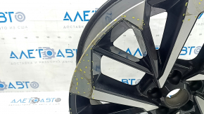 Диск колесный R20х8J ET35 Mitsubishi Outlander 22-26 черный с хромом, бордюрка