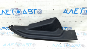 Ornament montan spate dreapta jos negru Alfa Romeo Giulia 17-25, crăpătură în suport