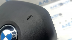 Подушка безопасности airbag в руль водительская BMW 3 G20 19-26 черная, царапины