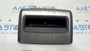 Ornamente consolă centrală spate Nissan Murano z52 15-18, partea superioară, neagră, zgârieturi
