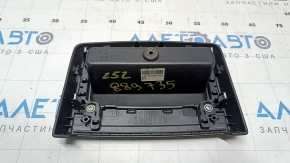 Ornamente consolă centrală spate Nissan Murano z52 15-18, partea superioară, neagră, zgârieturi