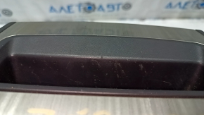 Ornamente consolă centrală spate Nissan Murano z52 15-18, partea superioară, neagră, zgârieturi