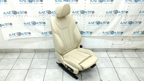 Пассажирское сидение BMW 3 G20 19-22 с airbag, электрическое, Sport, кожа бежевая, под чистку