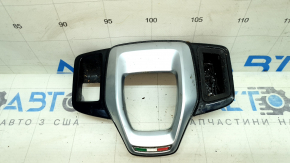 Накладка шифтера КПП Alfa Romeo Giulia 21-24 хром, под чистку, царапины