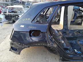 Четверть крыло задняя правая Audi Q5 80A 18-24 на кузове, синяя, тычки