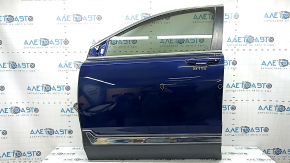 Дверь в сборе передняя левая Honda CRV 17-22 синий B-588P, keyless, тычки