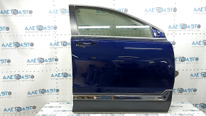 Дверь в сборе передняя правая Honda CRV 17-22 keyless, синий B-588P, тычка
