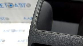 Ornamente consolei centrale spate pentru Mercedes CLA 14-19, negre, texturate, buzunar lavabil chimic